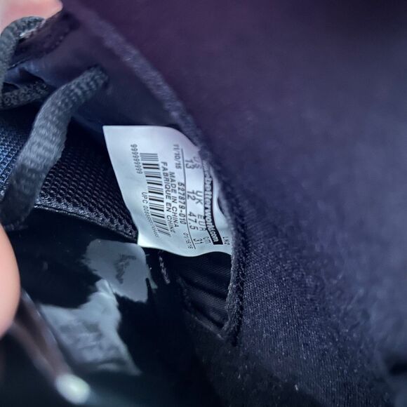 Nike Men's Vapor Pro Zoom Black & Silver Lace Up Track Football Size 13 NWOT - Picture 7 of 7